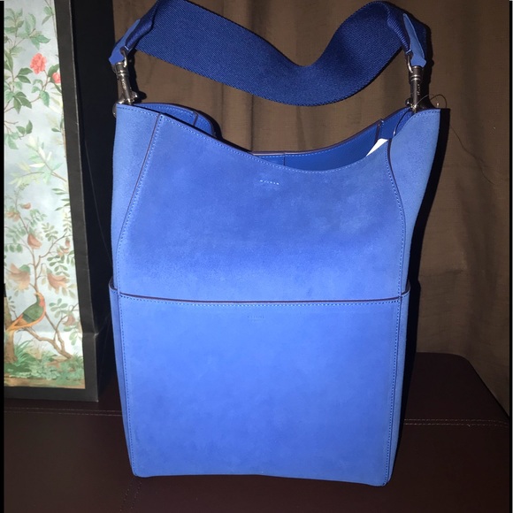 ✨TRADE?✨ Celine Seau Sangle “electric blue” - Picture 2 of 4